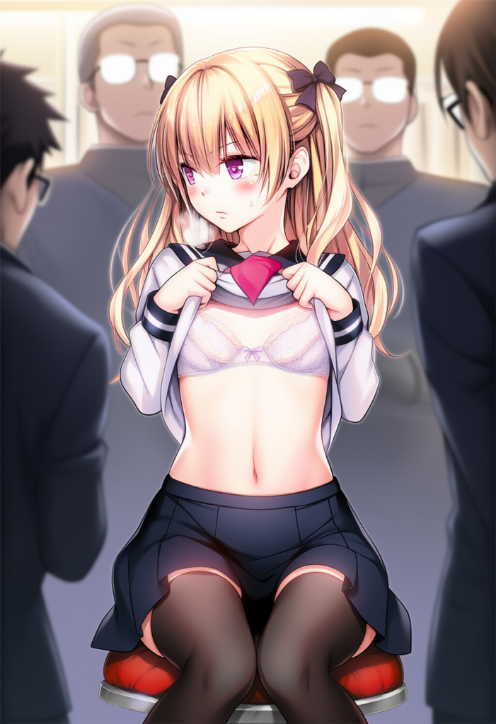 a girl lift up her shirts 16