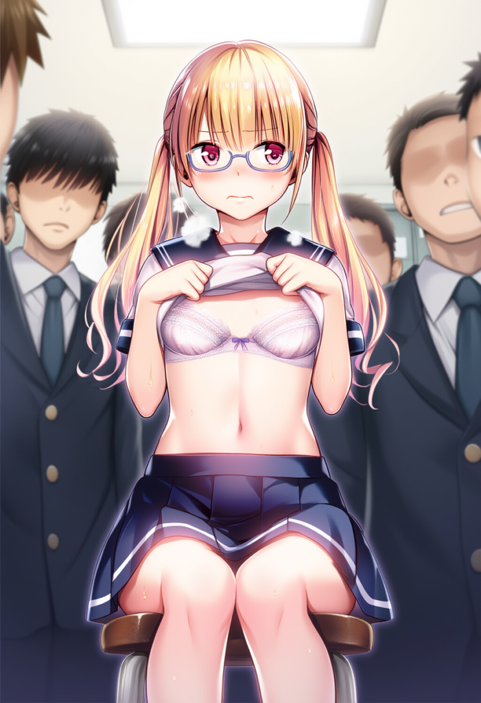 a girl lift up her shirts 17